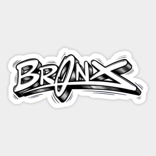 Bronx Graffiti Tag Sticker